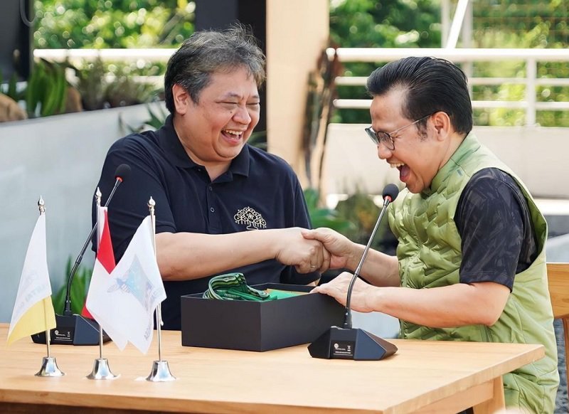 Cak Imin dan Airlangga