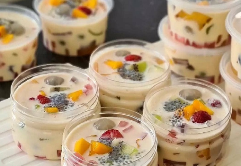 Fruit Jelly Chesse Milk