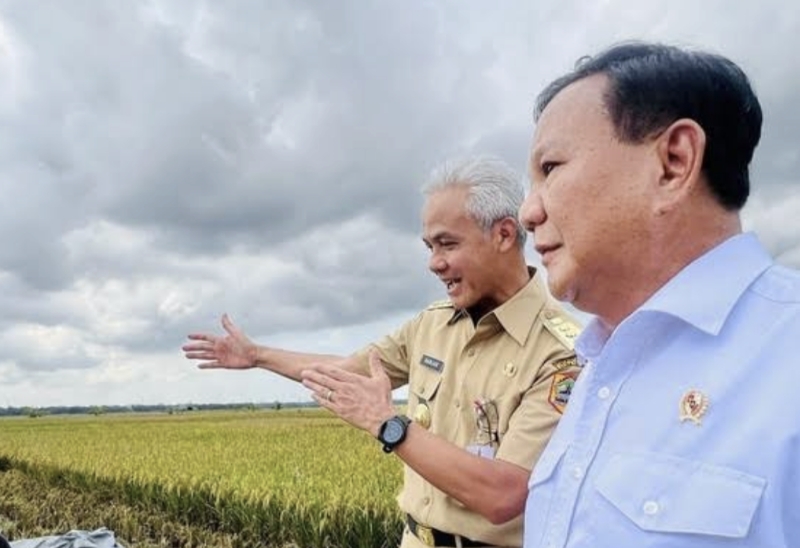 Ganjar dan Prabowo