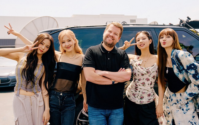 James Corden dan BLACKPINK