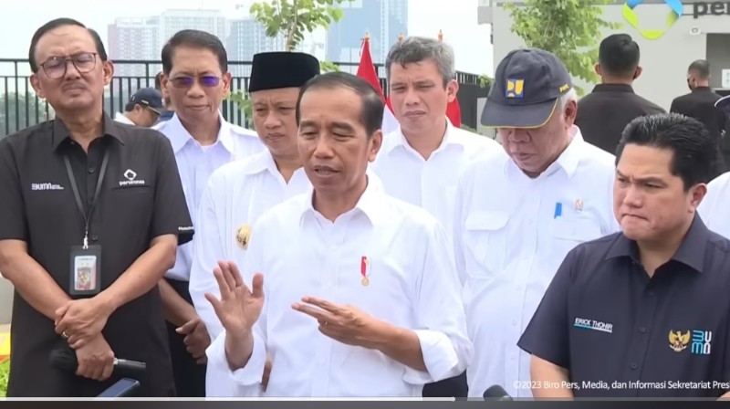Jokowi di Depok