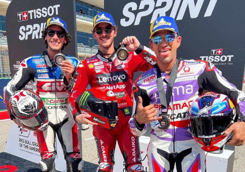 Juara Sprint Race MotoGP Amerika Serikat