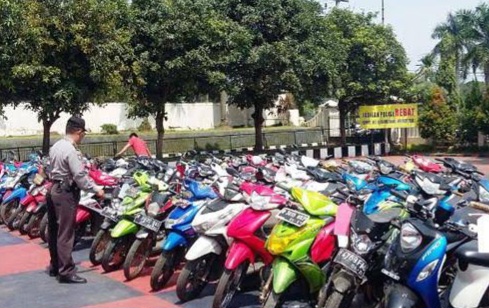 Penitipan Motor di Polres