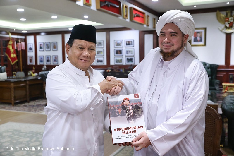 Prabowo Subianto dan Habib Jindan