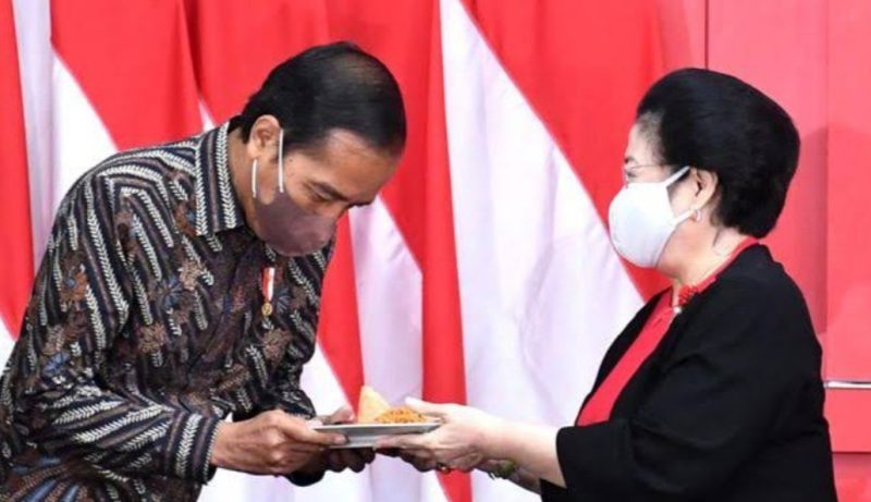 Presiden Jokowi dan Megawati