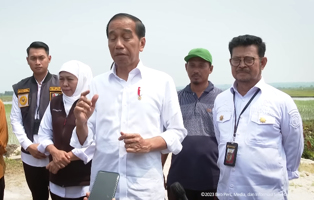 Presiden Jokowi di Tuban