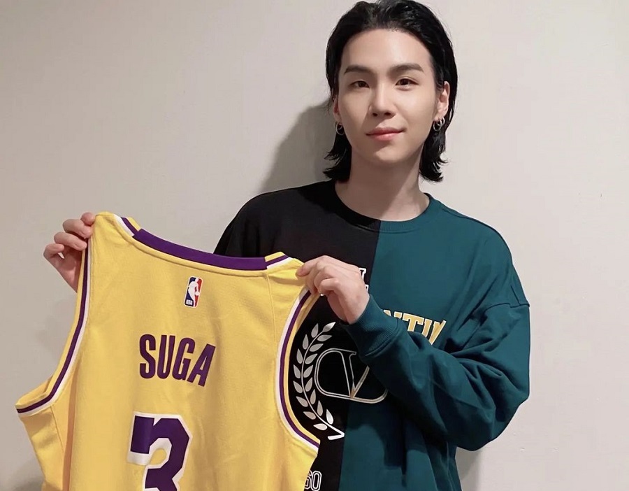 SUGA BTS Ambassador NBA