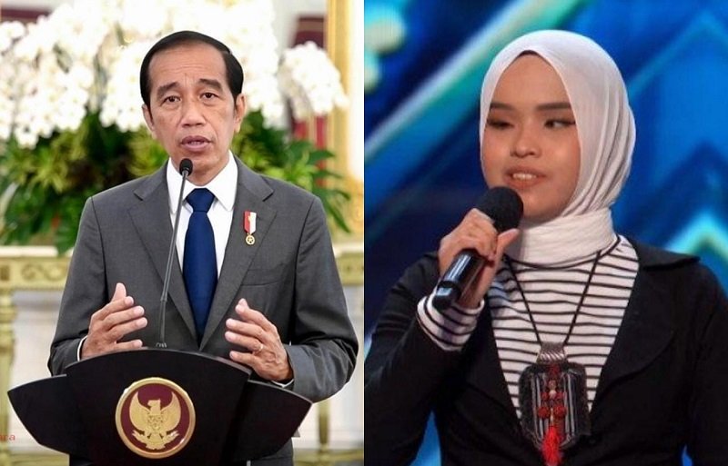 Jokowi dan Putri Ariani