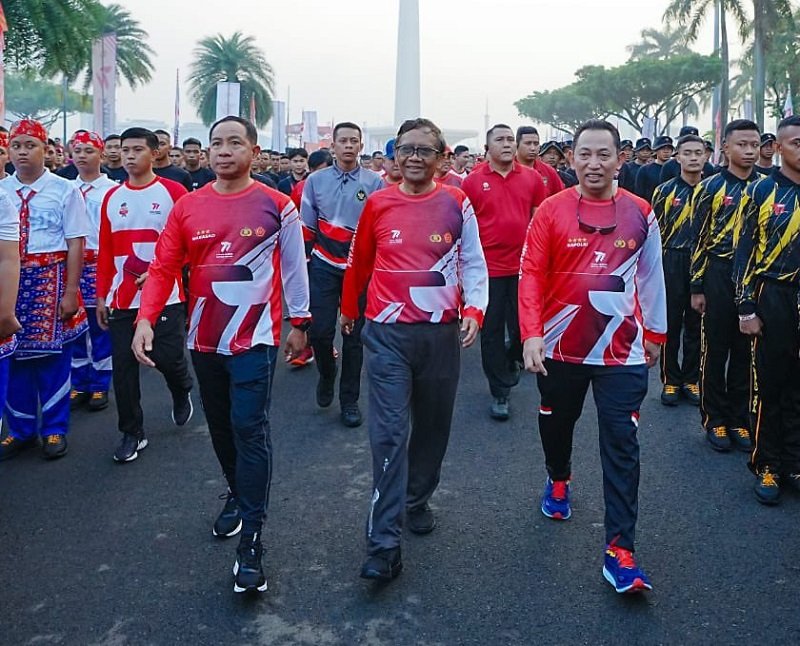 Mahfud dan Polri
