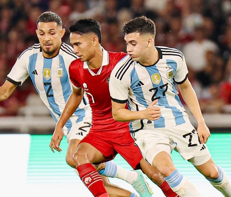 Marselino Ferdinan lawan Argentina