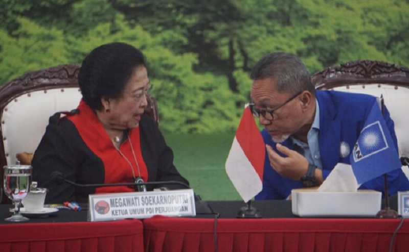 Megawati dan Zulkifli Hasan