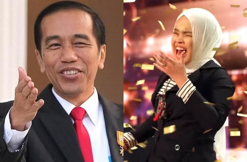Presiden Jokowi dan Presiden Jokowi dan Putri Ariani
