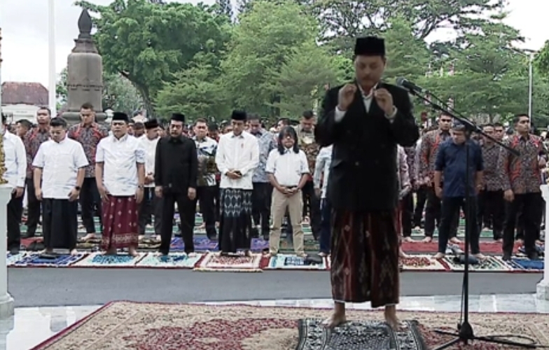 Salat Ied Jokowi