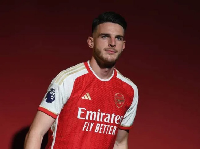 Declan Rice di Arsenal