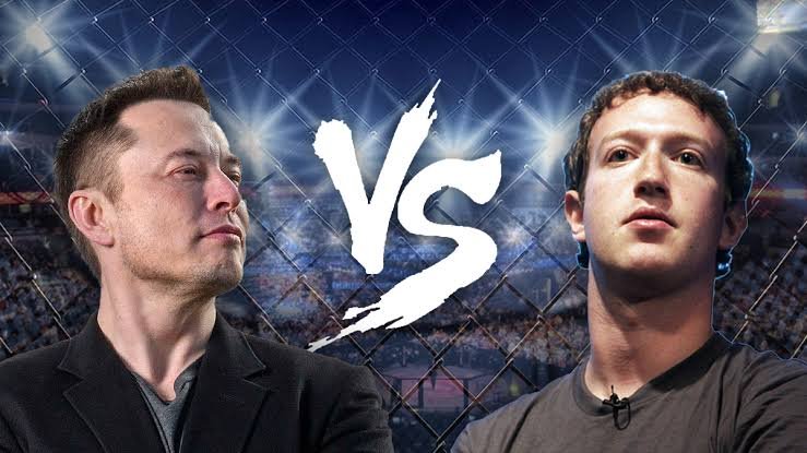 Elon Musk dan Mark Zuckerberg