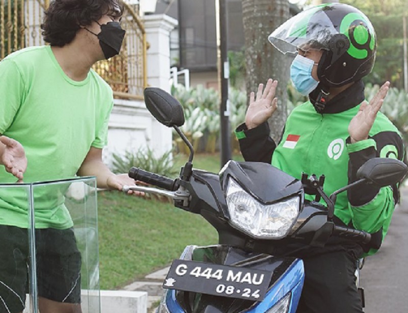 Ilustrasi Driver Ojol