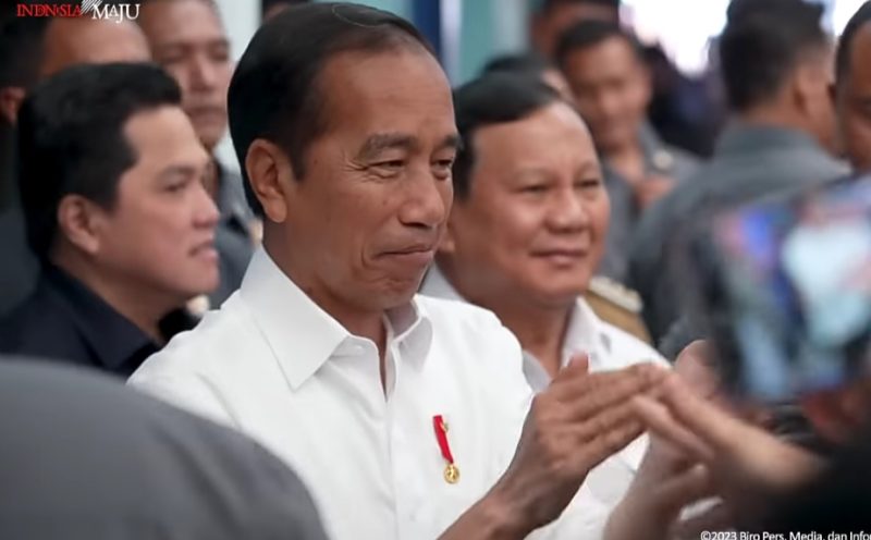 Jokowi bersama Prabowo