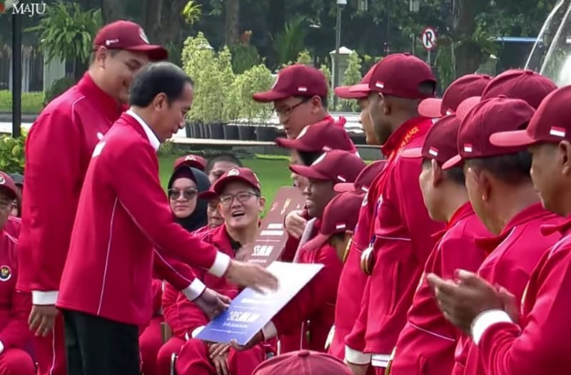 Presiden Jokowi di Istana