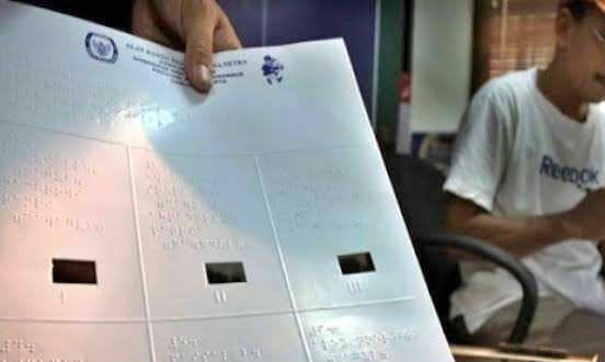 Surat Suara Braille Surat Suara Braille