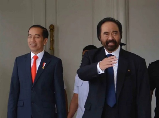 paloh dan jokowi