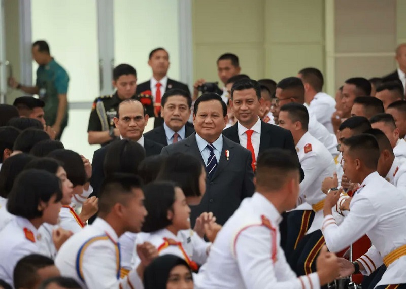 Prabowo di Unhan