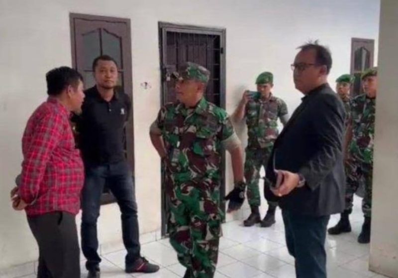 TNI geruduk Polrestabes Medan