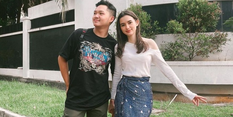 Azriel Hermansyah dan Sarah Menzel