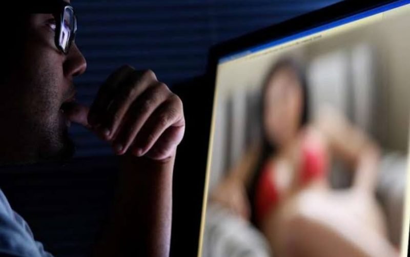 Ilustrasi konten pornografi