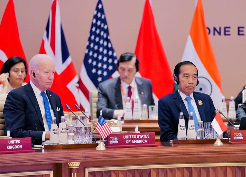 Joko Widodo dan Biden