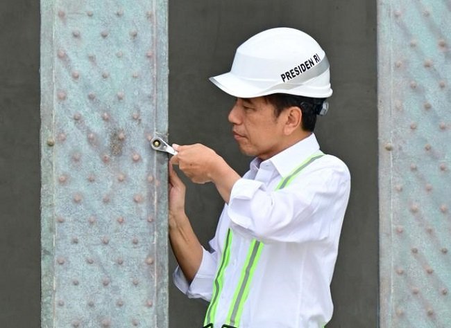 Jokowi di IKN