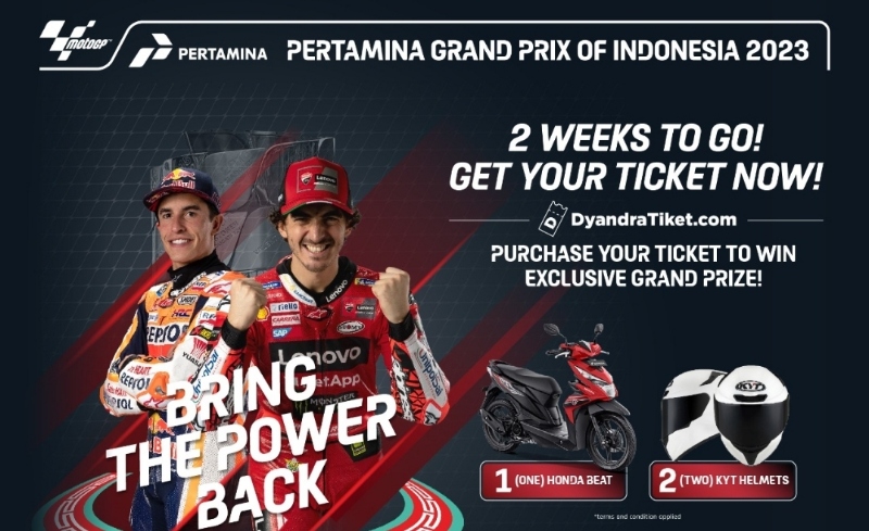 Undian Tiket MotoGP Mandalika