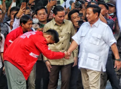 Kaesang dan Prabowo
