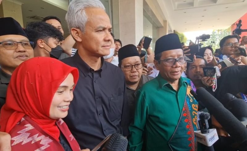 Mahfud dan Ganjar