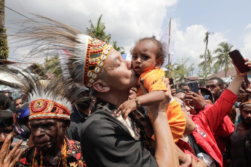 Ganjar di Sorong