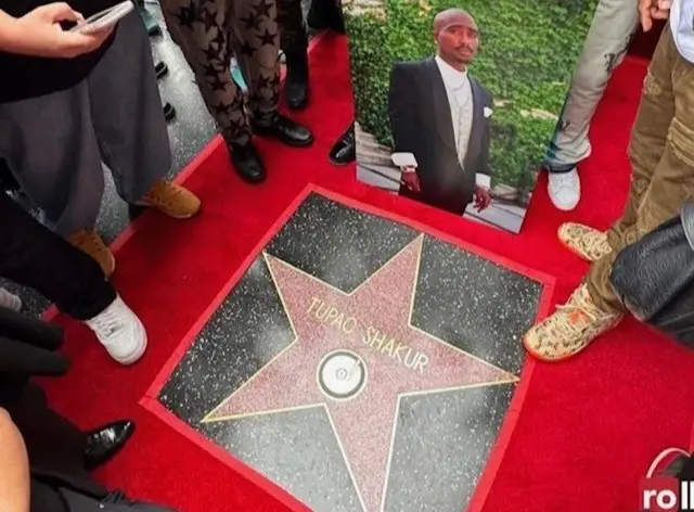 Hollywood Walk of Fame, Tupac Shakur