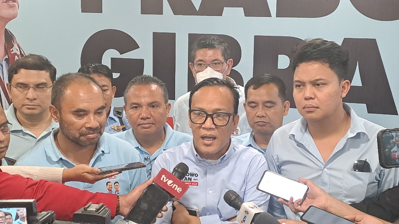 Immanuel Ebenezer relawan TKN Prabowo-Gibran