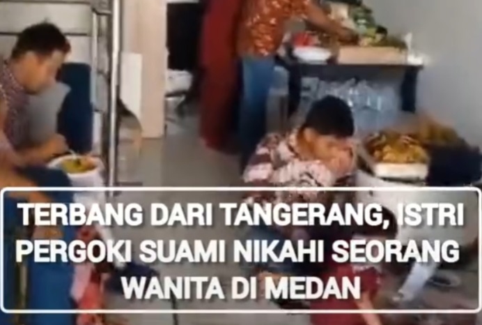 Istri Pergoki Suami yang Nikah Lagi