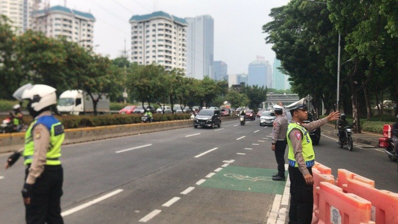 Jalan Gatot Subroto Arah Slipi