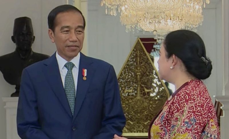 Jokowi dan Puan.