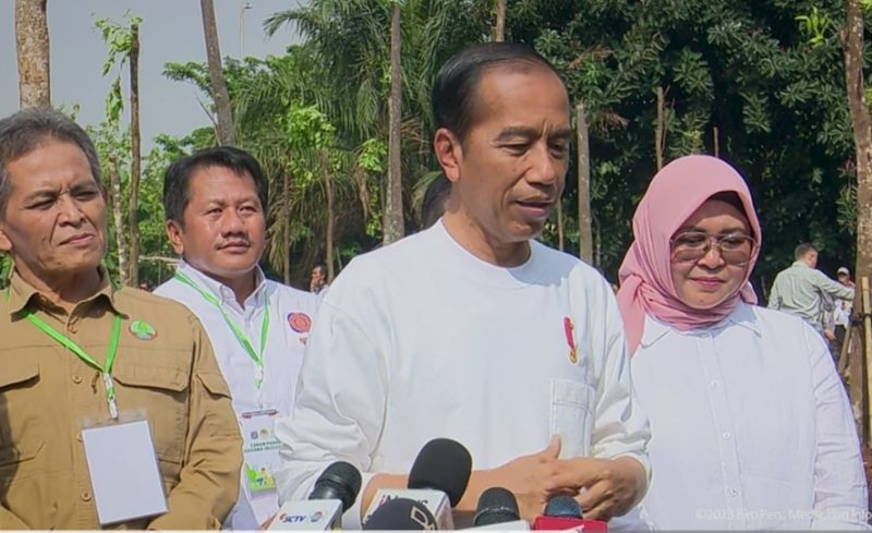 Jokowi di Jakbar -Holopiscom