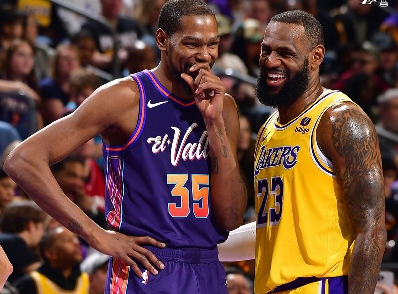Kevin Durant dan Lebron James