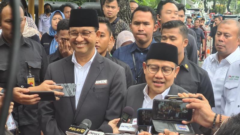 Paslon Anies-Muhaimin di KPU-HOLOPIS.COM