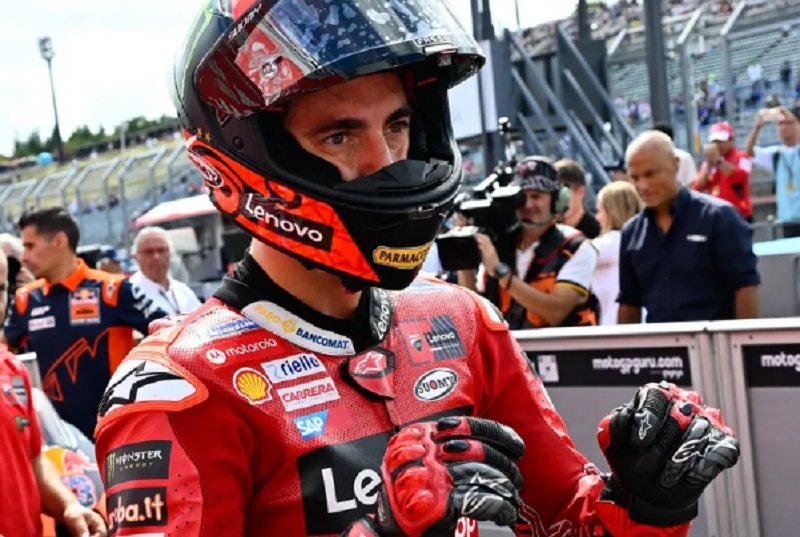 Pembalap Ducati Lenovo, Fancesco Bagnaia