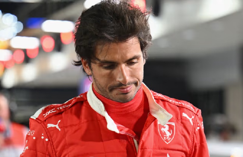 Pembalap Scuderia Ferarri, Carlos Sainz. Sumber F