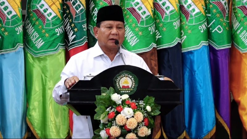 Pidato Prabowo Tentang Nu