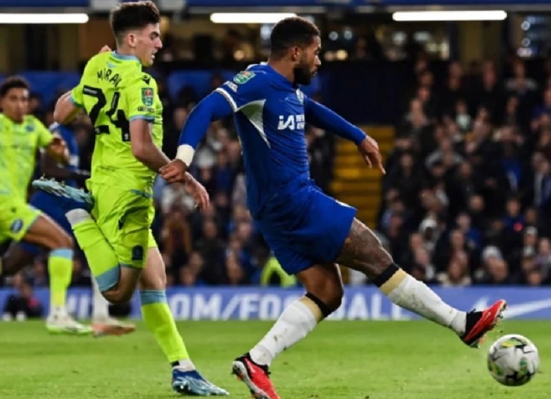 Reece James Berlaga Melawan Blackburn Rovers