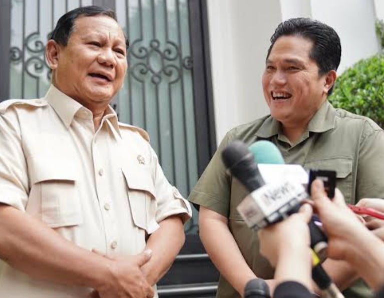 Prabowo dan Erick