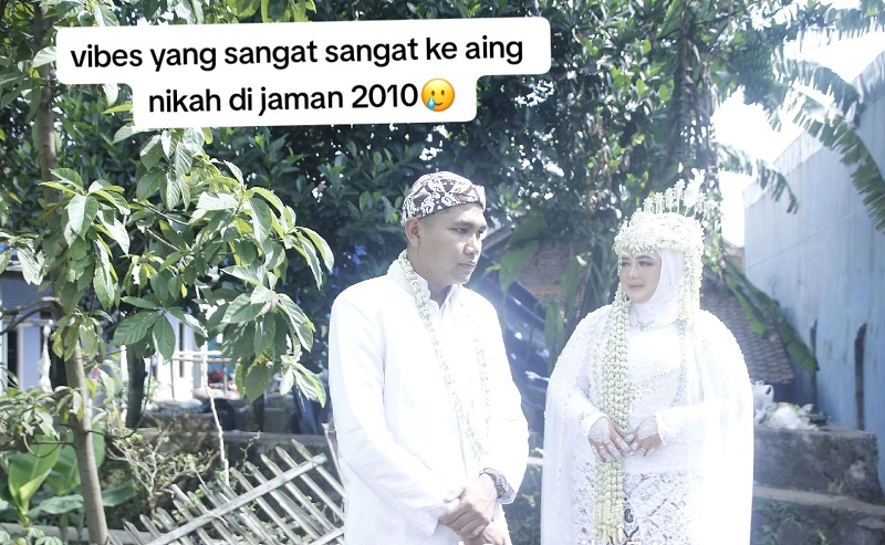 foto nikah nengika