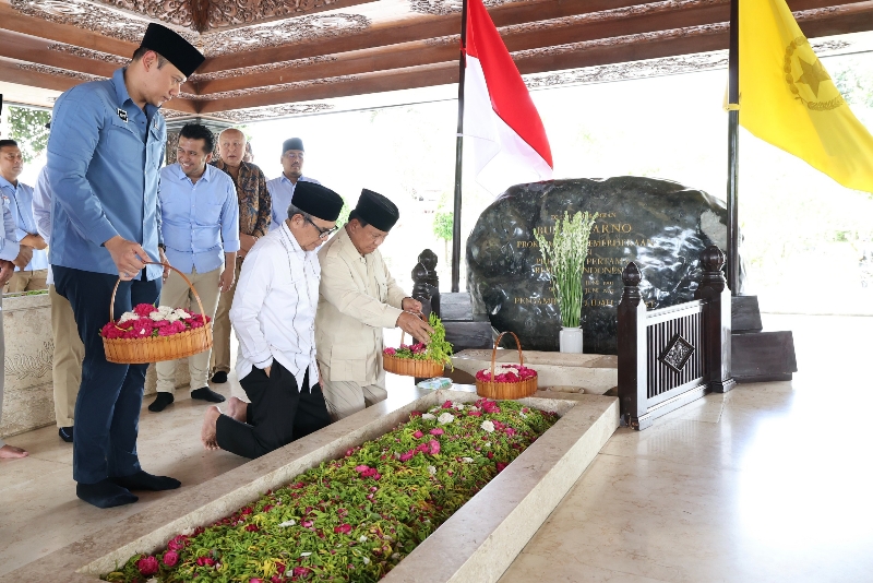 Prabowo di Blitar 2