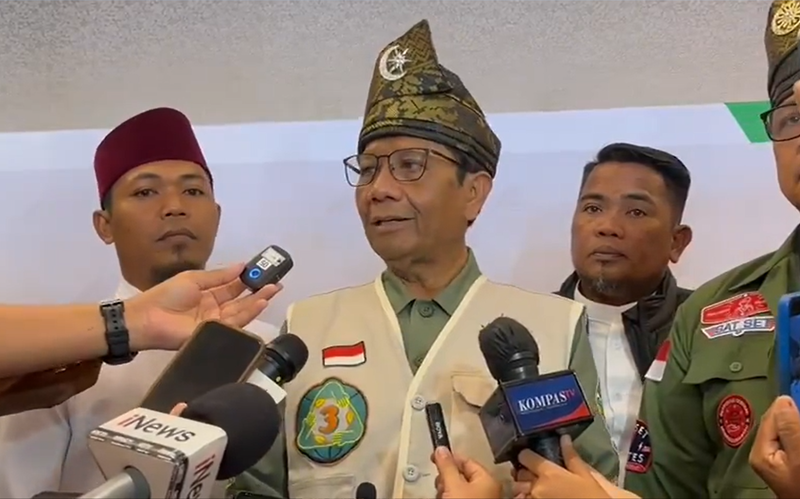 Mahfud MD di Riau Mahfud MD di Riau